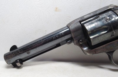 REALLY NICE 118 YEAR-OLD HIGH CONDITION COLT S.A.A. 32-20 CALIBER REVOLVER from COLLECTING TEXAS – ABERCROMBIE & FITCH SHIPPED - Image 4 of 18