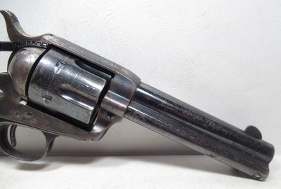REALLY NICE 118 YEAR-OLD HIGH CONDITION COLT S.A.A. 32-20 CALIBER REVOLVER from COLLECTING TEXAS – ABERCROMBIE & FITCH SHIPPED - Image 8 of 18