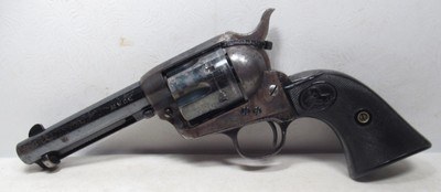 REALLY NICE 118 YEAR-OLD HIGH CONDITION COLT S.A.A. 32-20 CALIBER REVOLVER from COLLECTING TEXAS – ABERCROMBIE & FITCH SHIPPED - Image 1 of 18