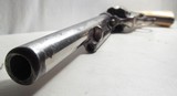 ANTIQUE FACTORY NICKEL COLT ETCH PANEL SINGLE ACTION ARMY REVOLVER from COLLECTING TEXAS – 44-40 with DECORATED IVORY GRIPS - Image 17 of 18