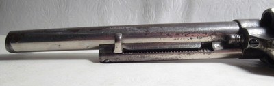 ANTIQUE FACTORY NICKEL COLT ETCH PANEL SINGLE ACTION ARMY REVOLVER from COLLECTING TEXAS – 44-40 with DECORATED IVORY GRIPS - Image 16 of 18