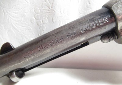 125 YEAR-OLD COLT SINGLE ACTION ARMY REVOLVER from COLLECTING TEXAS – FACTORY LETTER – SHIPPED to COLORADO in 1901 - Image 8 of 18