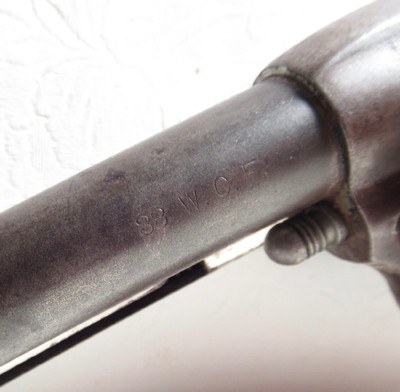 COLT S.A.A. REVOLVER SHIPPED in 1899 from COLLECTING TEXAS – FACTORY LETTER INCLUDED – ONE GUN SHIPMENT – 38/40 CALIBER - Image 5 of 15