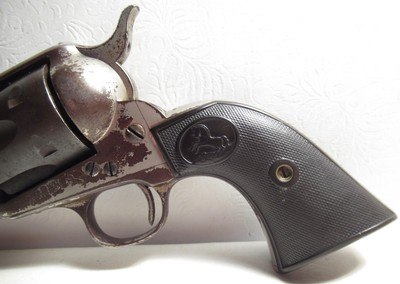 COLT S.A.A. REVOLVER SHIPPED in 1899 from COLLECTING TEXAS – FACTORY LETTER INCLUDED – ONE GUN SHIPMENT – 38/40 CALIBER - Image 2 of 15