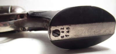 COLT S.A.A. REVOLVER SHIPPED in 1899 from COLLECTING TEXAS – FACTORY LETTER INCLUDED – ONE GUN SHIPMENT – 38/40 CALIBER - Image 11 of 15