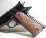 COLT GOLD CUP NATIONAL MATCH .45 AUTO PISTOL from COLLECTING TEXAS – MADE 1975 – LIKE NEW CONDITION - Image 3 of 16