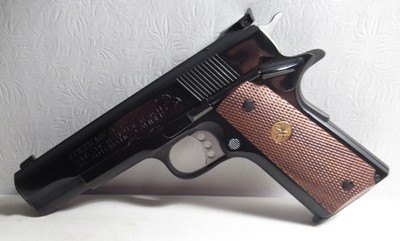 COLT GOLD CUP NATIONAL MATCH .45 AUTO PISTOL from COLLECTING TEXAS – MADE 1975 – LIKE NEW CONDITION - Image 1 of 16