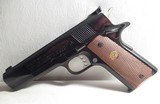 COLT GOLD CUP NATIONAL MATCH .45 AUTO PISTOL from COLLECTING TEXAS – MADE 1975 – LIKE NEW CONDITION - Image 2 of 16