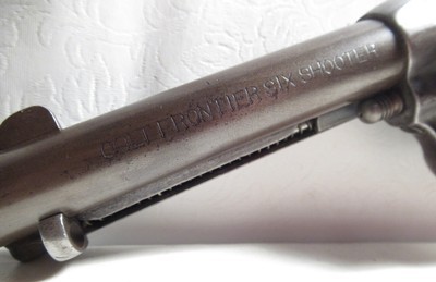 ANTIQUE COLT S.A.A. 44-40 SHIPPED to SPEER HARDWARE CO. - FORT SMITH, ARKANSAS in 1894 from COLLECTING TEXAS – FACTORY LETTER - Image 5 of 20