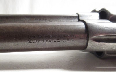 ANTIQUE COLT S.A.A. 44-40 SHIPPED to SPEER HARDWARE CO. - FORT SMITH, ARKANSAS in 1894 from COLLECTING TEXAS – FACTORY LETTER - Image 10 of 20