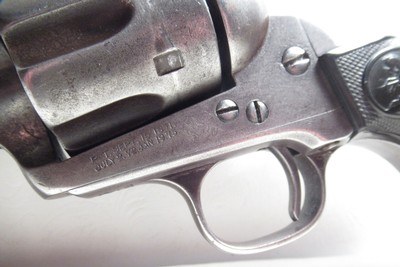 ANTIQUE COLT S.A.A. 44-40 SHIPPED to SPEER HARDWARE CO. - FORT SMITH, ARKANSAS in 1894 from COLLECTING TEXAS – FACTORY LETTER - Image 3 of 20