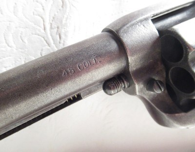 126 YEAR-OLD COLT SINGLE ACTION ARMY REVOLVER from COLLECTING TEXAS - .45 CALIBER – OUT of MONTANA – MADE 1900 - Image 8 of 22