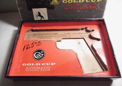 ORIGINAL COLT NATIONAL MATCH .45 GOLD CUP BOX with PAPERS from COLLECTING TEXAS – CIRCA 1965 - Image 3 of 6
