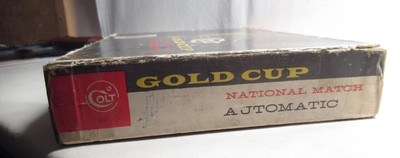 ORIGINAL COLT NATIONAL MATCH .45 GOLD CUP BOX with PAPERS from COLLECTING TEXAS – CIRCA 1965 - Image 5 of 6