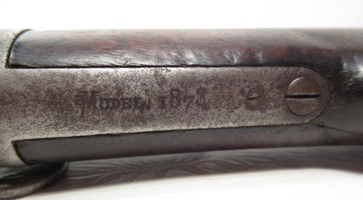 ANTIQUE WINCHESTER MODEL 1873 – 2ND MODEL CARBINE from COLLECTING TEXAS – FACTORY LETTER – O SO MEXICO - Image 14 of 23