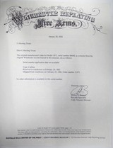 ANTIQUE WINCHESTER MODEL 1873 – 2ND MODEL CARBINE from COLLECTING TEXAS – FACTORY LETTER – O SO MEXICO - Image 23 of 23