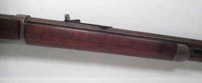 NICE ANTIQUE WINCHESTER MODEL 1892 RIFLE from COLLECTING TEXAS – FACTORY LETTER INCLUDED – SHIPPED 1894 - Image 4 of 21