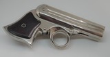 Remington Elliot .32 Rimfire Pepperbox Derringer S/N18462 in Nickel Plate - 11 of 12
