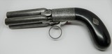 Mariette Brevette Four Shot Revolver Pepperbox .365 bore with 3" BBL's - 2 of 15