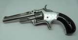 Antique Smith & Wesson Model 1, 3rd issue, 7 shot 22 short, Revolver, S/N 128006 - 2 of 11