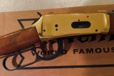 Winchester '66 Centennial Gold Plated 30-30 Carbine New in Factory Box - 2 of 15