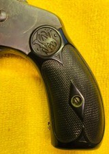 Smith & Wesson .38 Double Action Second Model Antique 5-Shot Revolver in Good Condition - 11 of 14