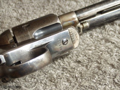 1891 Colt SAA U.S. Cavalry Revolver - 7 1/2