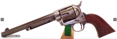 1891 Colt SAA U.S. Cavalry Revolver - 7 1/2