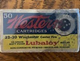 Western 32-20 Winchester Center Fire 100 Grain Soft Point (50 Count) - 1 of 1