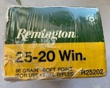 Remington 25-20 Win.86 Grain Soft Point Center Fire - 1 Box of 50 - 2 of 2