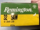 Remington 32 S&W 88 Grain Lead - 1 of 2