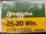 Remington High Velocity 25-20 Win 86 Grain - 2 of 2