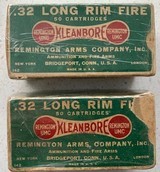 Remington .32 Long Rim Fire - 1 of 2