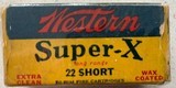 Western Super X .22 Short - 1 of 2