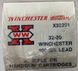 Western 32-20 Winchester Center Fire 100 Grain (50 Count) - 2 of 2