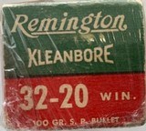 Remington 32-20 Winchester 100 Grain Soft Point Centerfire 50 Count - 2 of 2