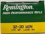 Remington Centerfire Rifle Cartridges 32-20 WIN - 2 of 2