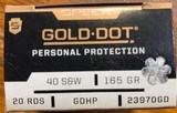 Speer Gold Dot 40 S&W GDHP - 2 of 2