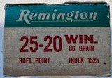Remington Kleanbore Priming 25-20 WIN Soft Point - 2 of 2