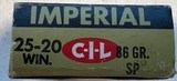 Imperial 25-20 WIN Soft Point - 20 Cartridges - 2 of 2