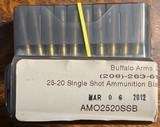 * NEW* Buffalo Ammo 25-20Black Powder - 1 of 2