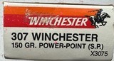 Winchester 307 Super-X 150 Grain Power-point - 1 of 2