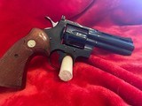 Colt Python 357 4 inch Blued 1971 SUPER NICE w/Test Target - 2 of 16