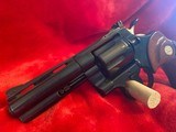 Colt Python 357 4 inch Blued 1971 SUPER NICE w/Test Target - 16 of 16