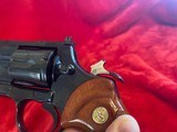 Colt Python 357 4 inch Blued 1971 SUPER NICE w/Test Target - 9 of 16