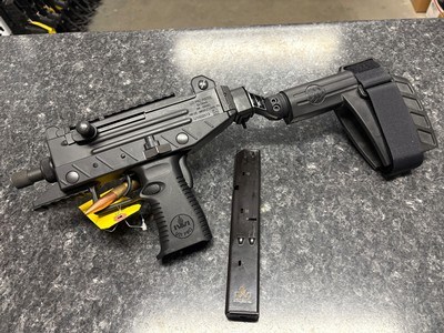 IWI Uzi Pro Pistol w/Threaded Barrel & Folding Brace