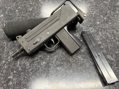 MAC 10 9mm Powder Springs Transferable Machine Gun w/Suppressor