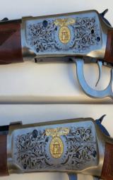 94 Winchester U.S Statehood 1 of 50 Giovanelli hand engraved two gun set - 4 of 11