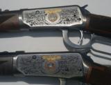 94 Winchester U.S Statehood 1 of 50 Giovanelli hand engraved two gun set - 3 of 11