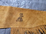 94 Wincheater Nez Perce Commemorative suede leather scabbard - 2 of 2